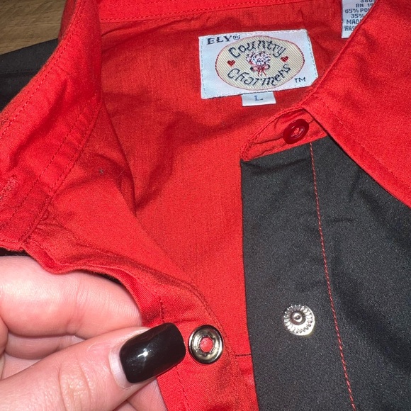 Country charmers western button down - Picture 4 of 5